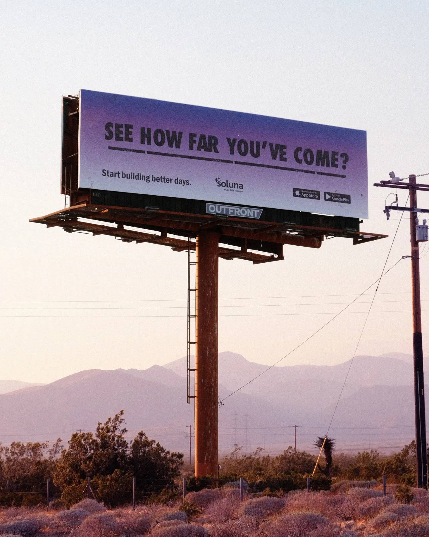 Launch campaign, out of home