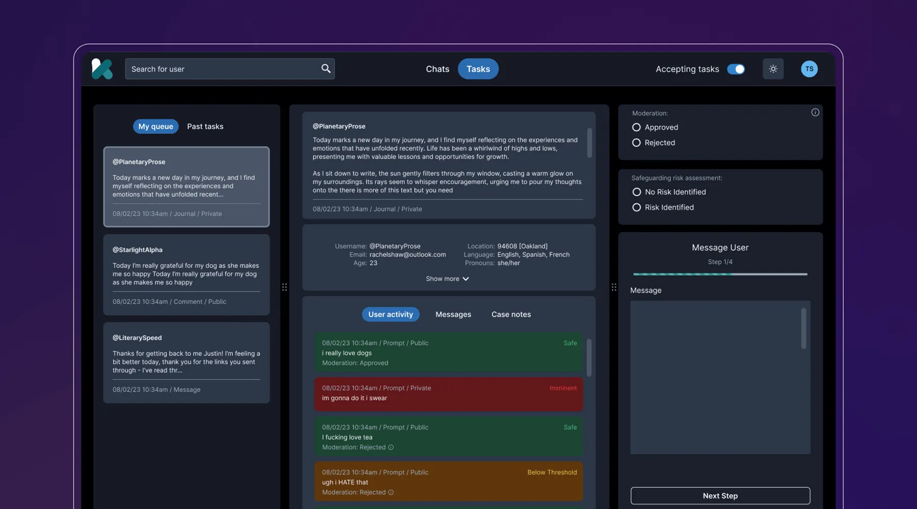 Provider portal