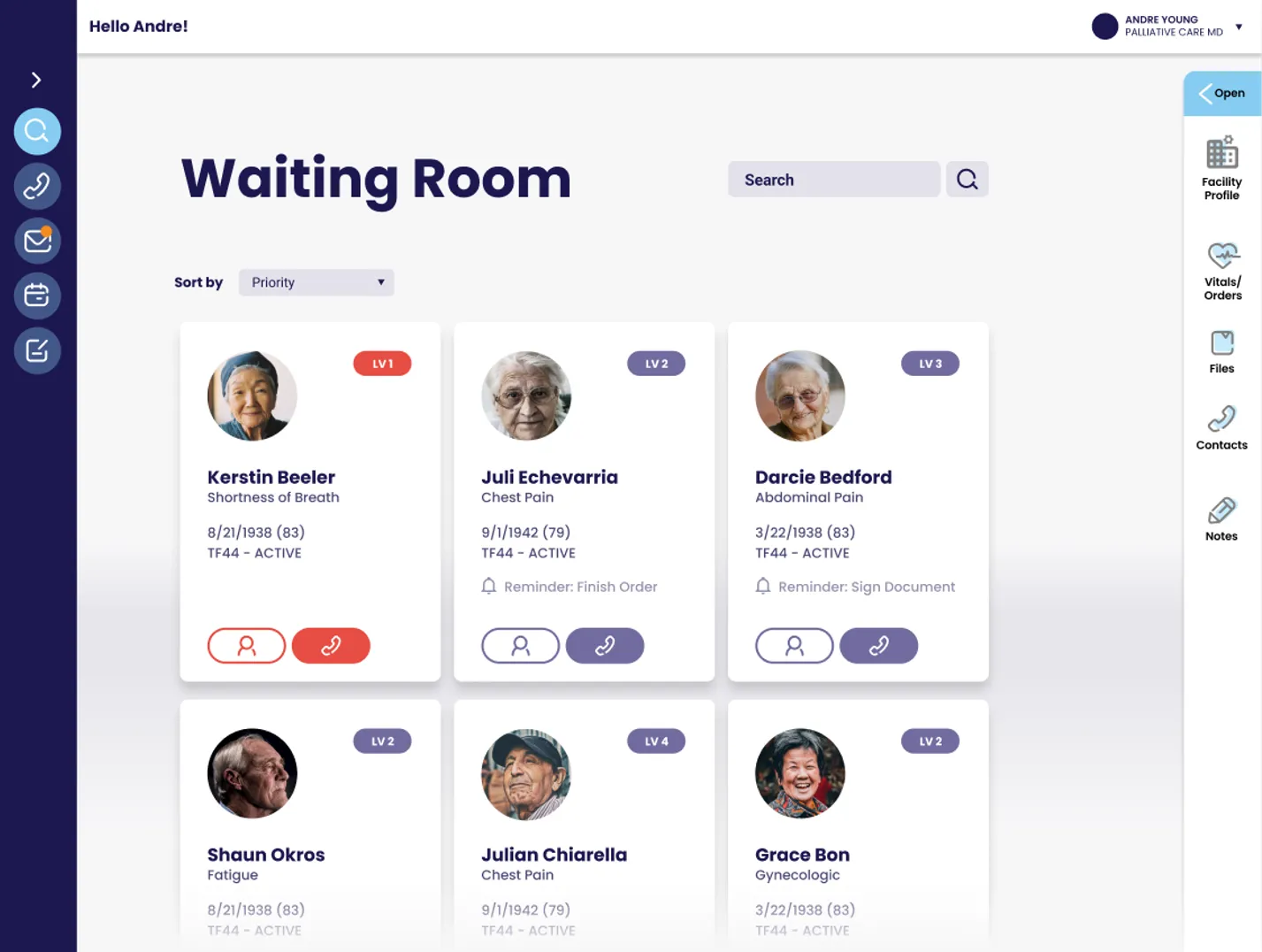 Provider waiting-room and scheduling experience